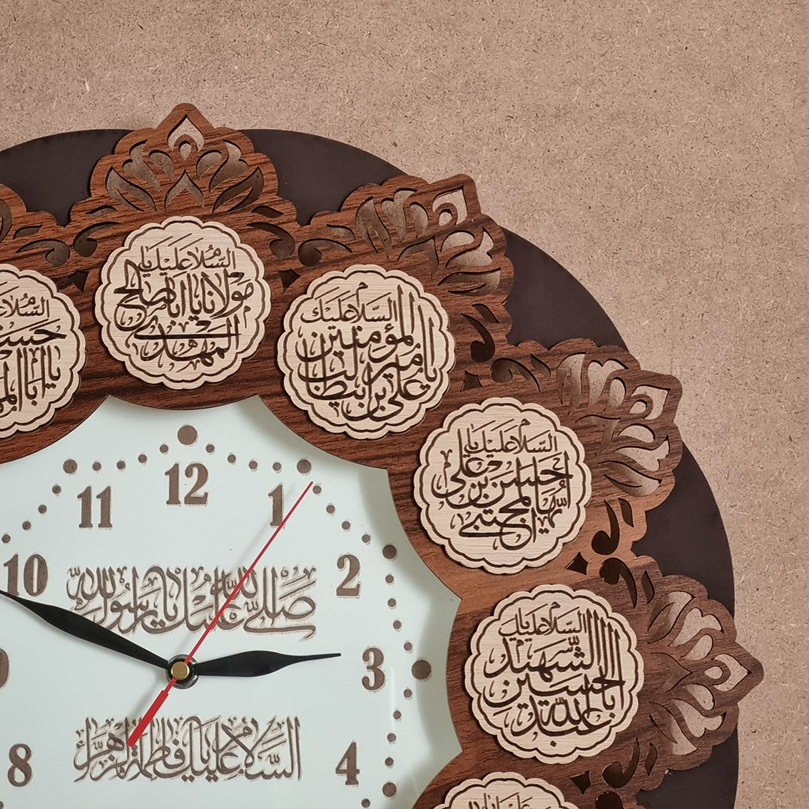 ساعت دیواری مدل پروانه