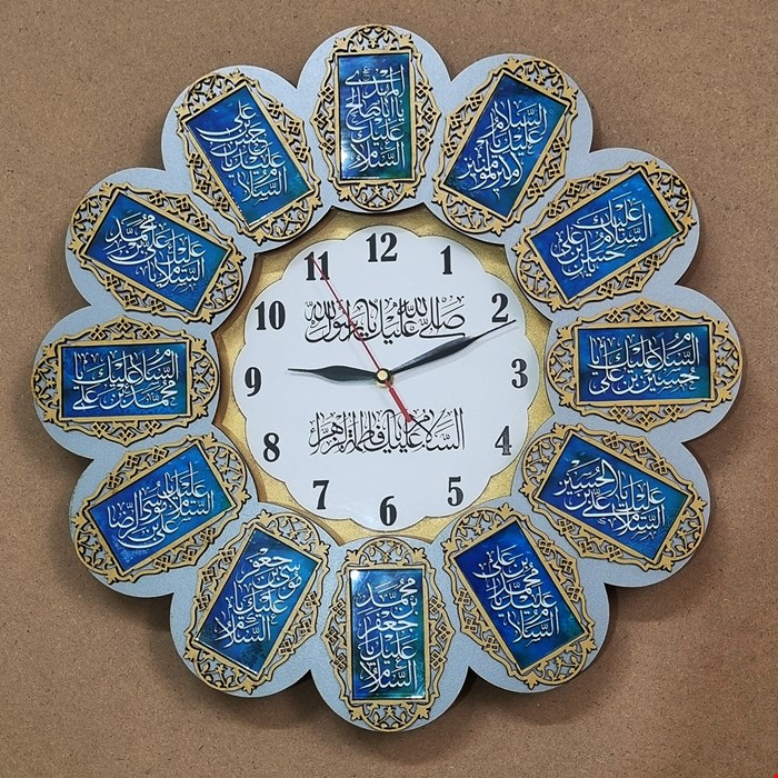 ساعت دیواری طرح مذهبی مدل طوبی
