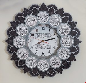 ساعت دیواری طرح مذهبی مدل ماهگل