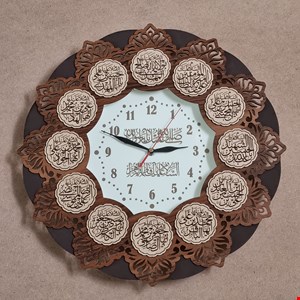 ساعت طرح مذهبی مدل پروانه