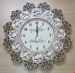 ساعت دیواری طرح مذهبی مدل جلوه