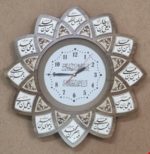 ساعت دیواری طرح مذهبی مدل تابش