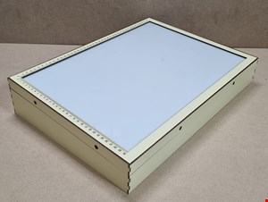 میز نور A3 کرم ساده خطکش دار